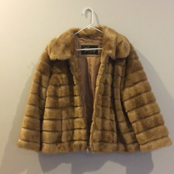 GEUSS faux fur jacket (authentic) - Picture 2 of 4